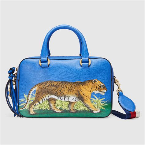 gucci top handle bag tiger|Gucci top handle crossbody bag.